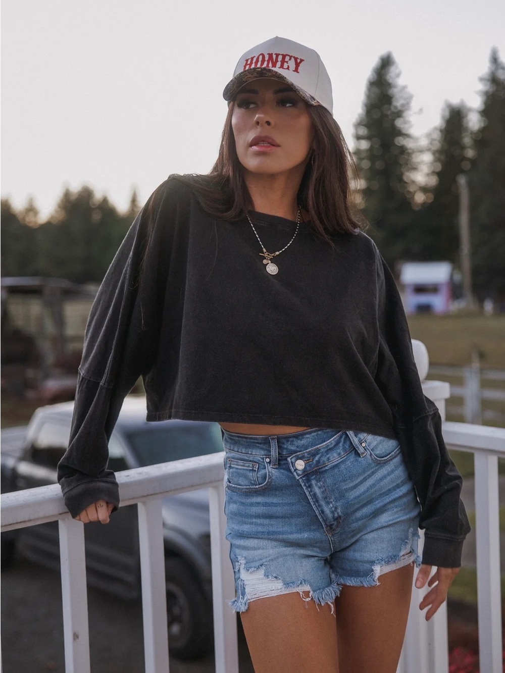 Cropped long sleeve
